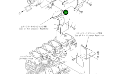 Крышка 6212-12-9510 Komatsu