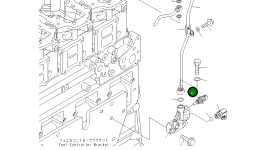 Кольцо уплотнительное (O-Ring) 6261-84-9740 Komatsu