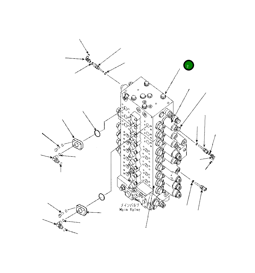 Болт 70084-13220 Komatsu