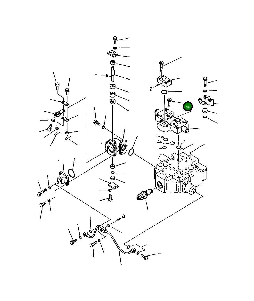Болт 702-23-41390  Komatsu