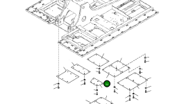 Крышка 206-54-A1460 Komatsu