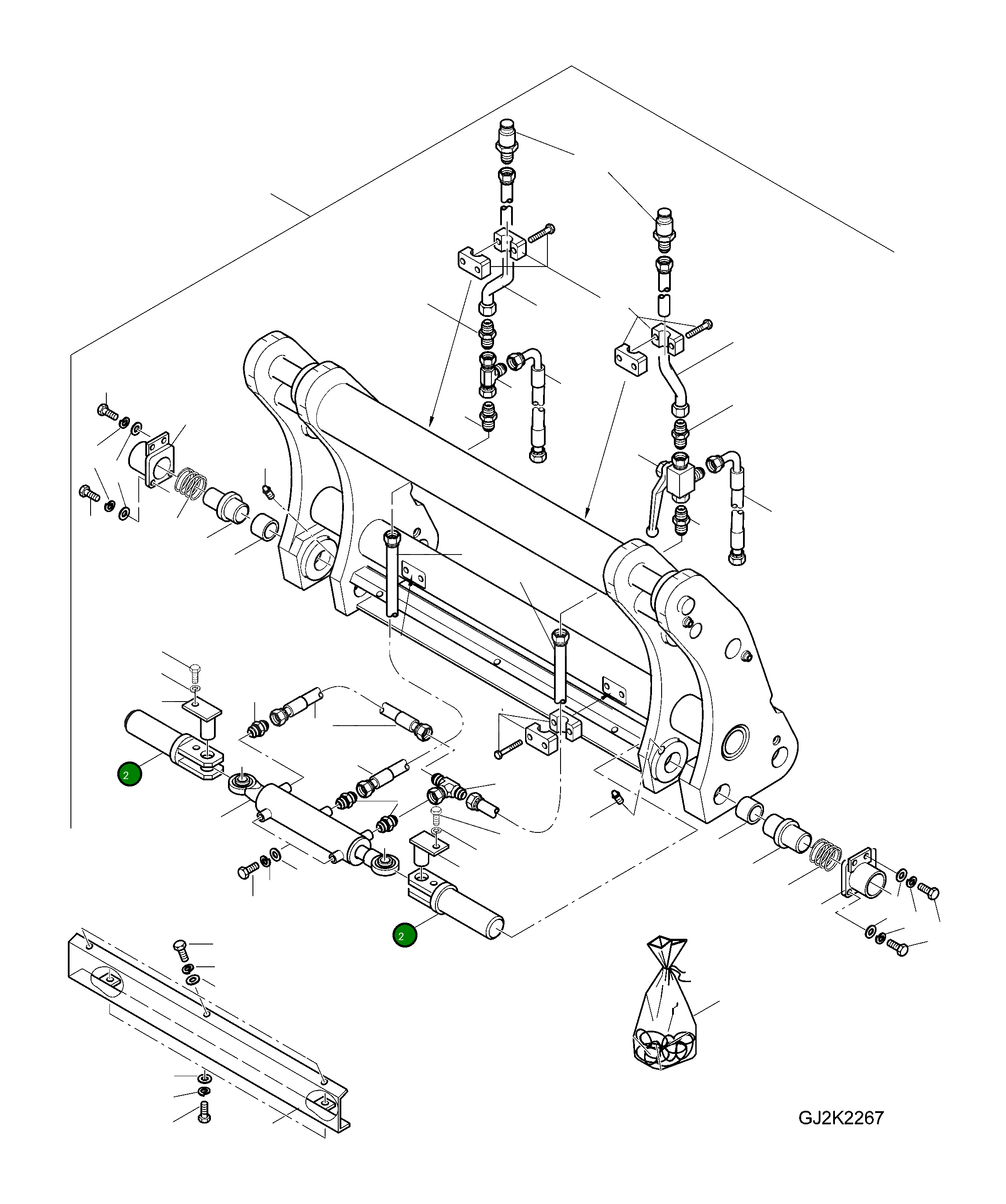 Болт 423-71-H0P21 Komatsu