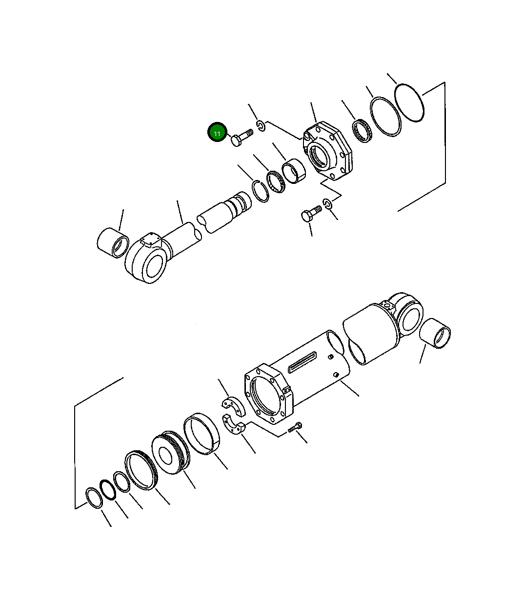 Болт 01011-63330 Komatsu