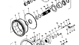 Вал 566-01-12211 Komatsu