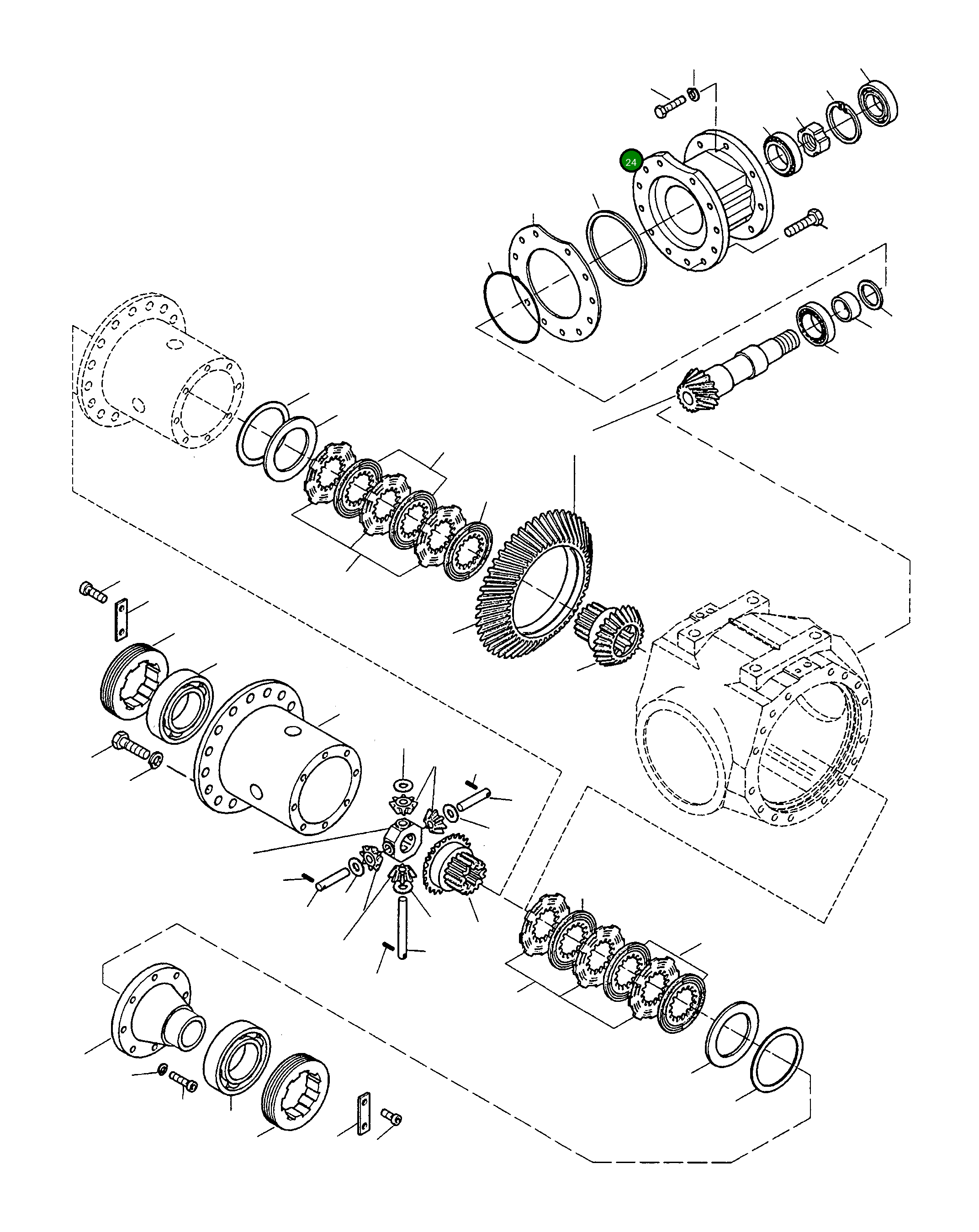Крышка 4919661M1  Komatsu