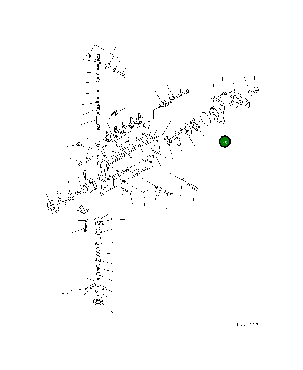 Кольцо уплотнительное (O-Ring) DK029634-4020 Komatsu