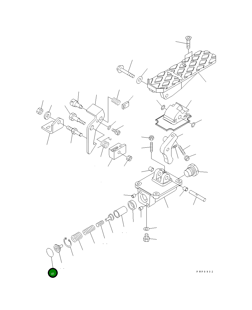 Кольцо уплотнительное (O-Ring) 20E-60-K5610 Komatsu