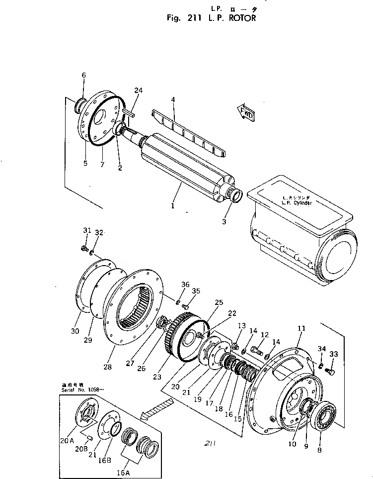Кольцо уплотнительное (O-Ring) M710230012230  Komatsu