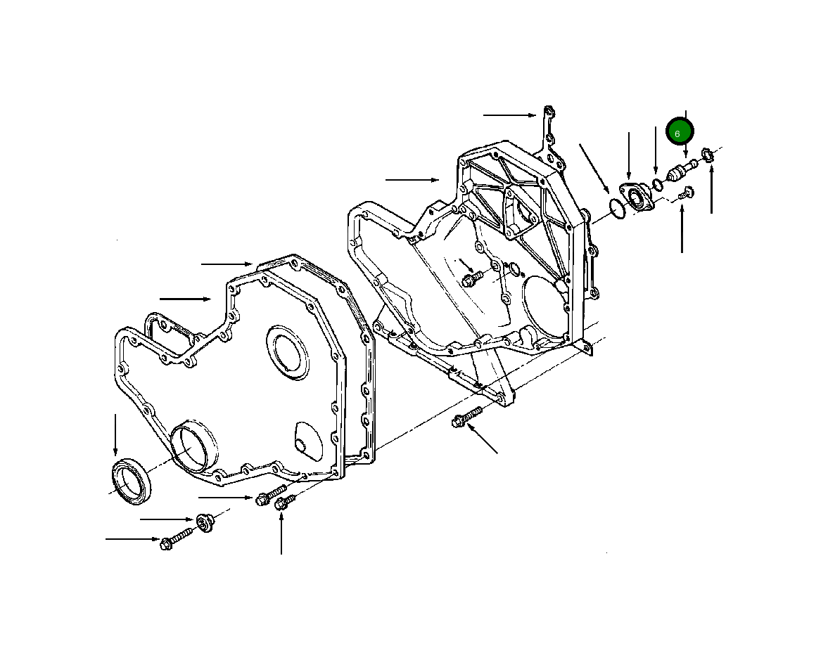 Кольцо уплотнительное (O-Ring) 1241 283 H1  Komatsu