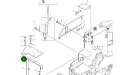 Крышка 22B-54-12171NK Komatsu