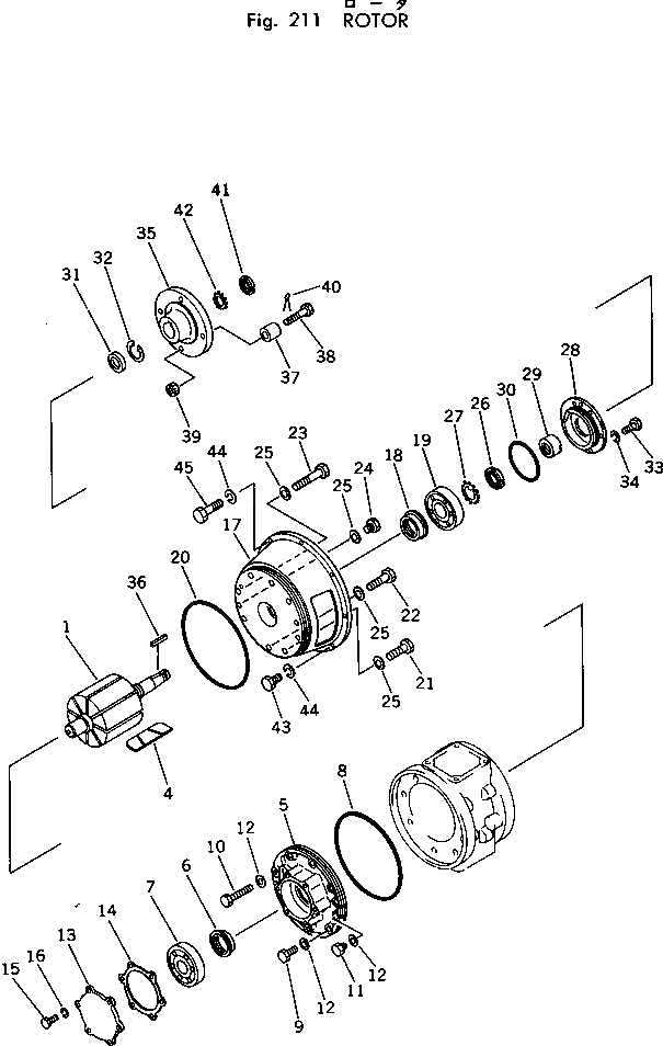 Болт M701111400556 Komatsu