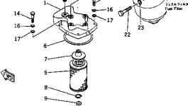 Кронштейн 6657-22-6910 Komatsu