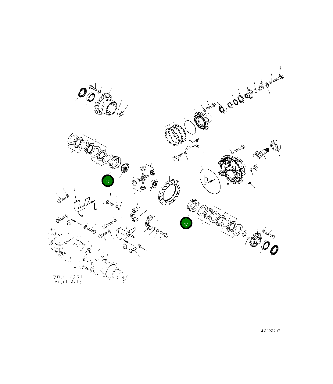 Кольцо 425-22-37210 Komatsu