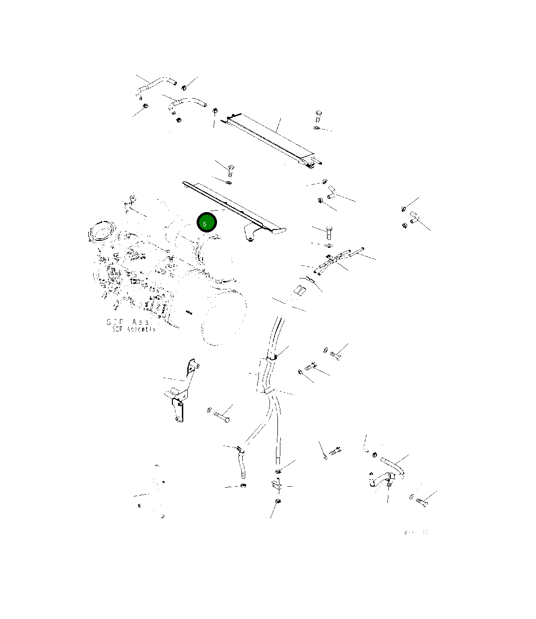Крышка 419-02-61451 Komatsu