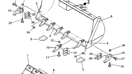 Штанга (приварная) 385-10352871 Komatsu