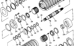 Кольцо 381-627407-1 Komatsu