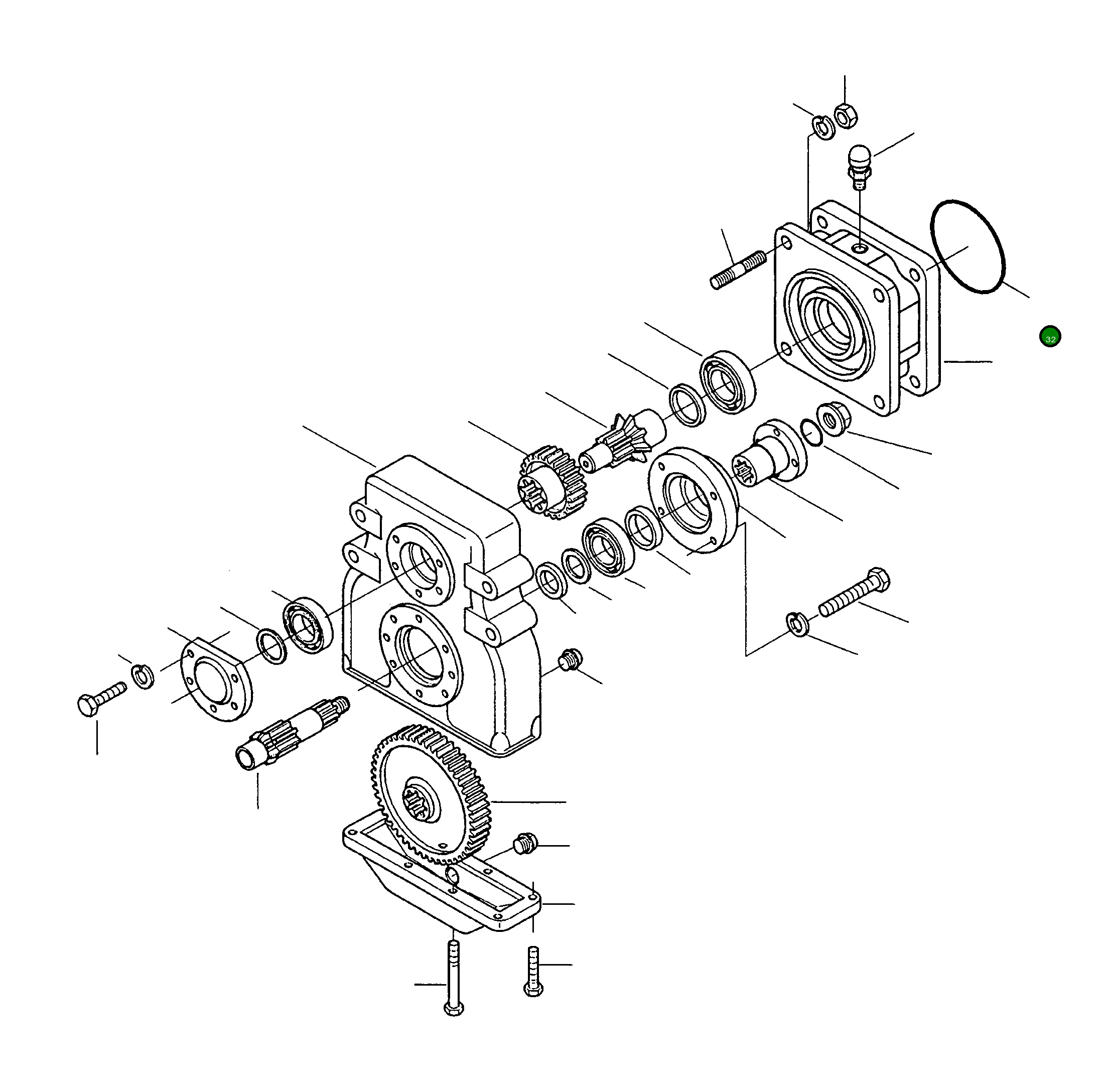 Кольцо уплотнительное (O-Ring) 4917018M1 Komatsu