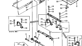 Опора 195-54-23570 Komatsu