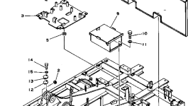 Корпус 205-46-62140 Komatsu