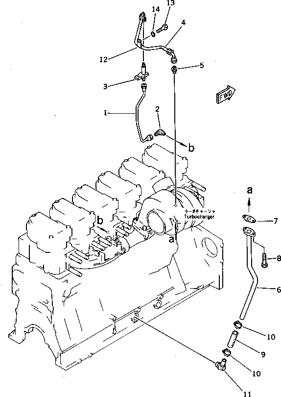 Болт 01010-51030  Komatsu