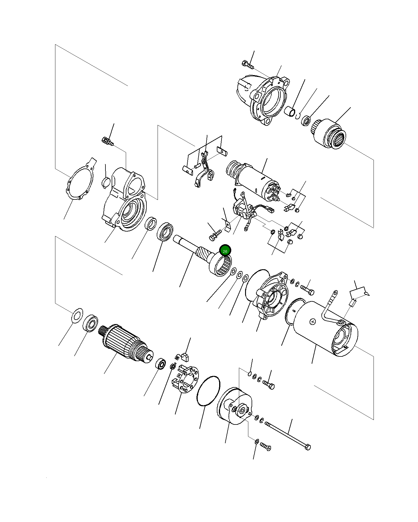 Болт KD0-027-006402 Komatsu