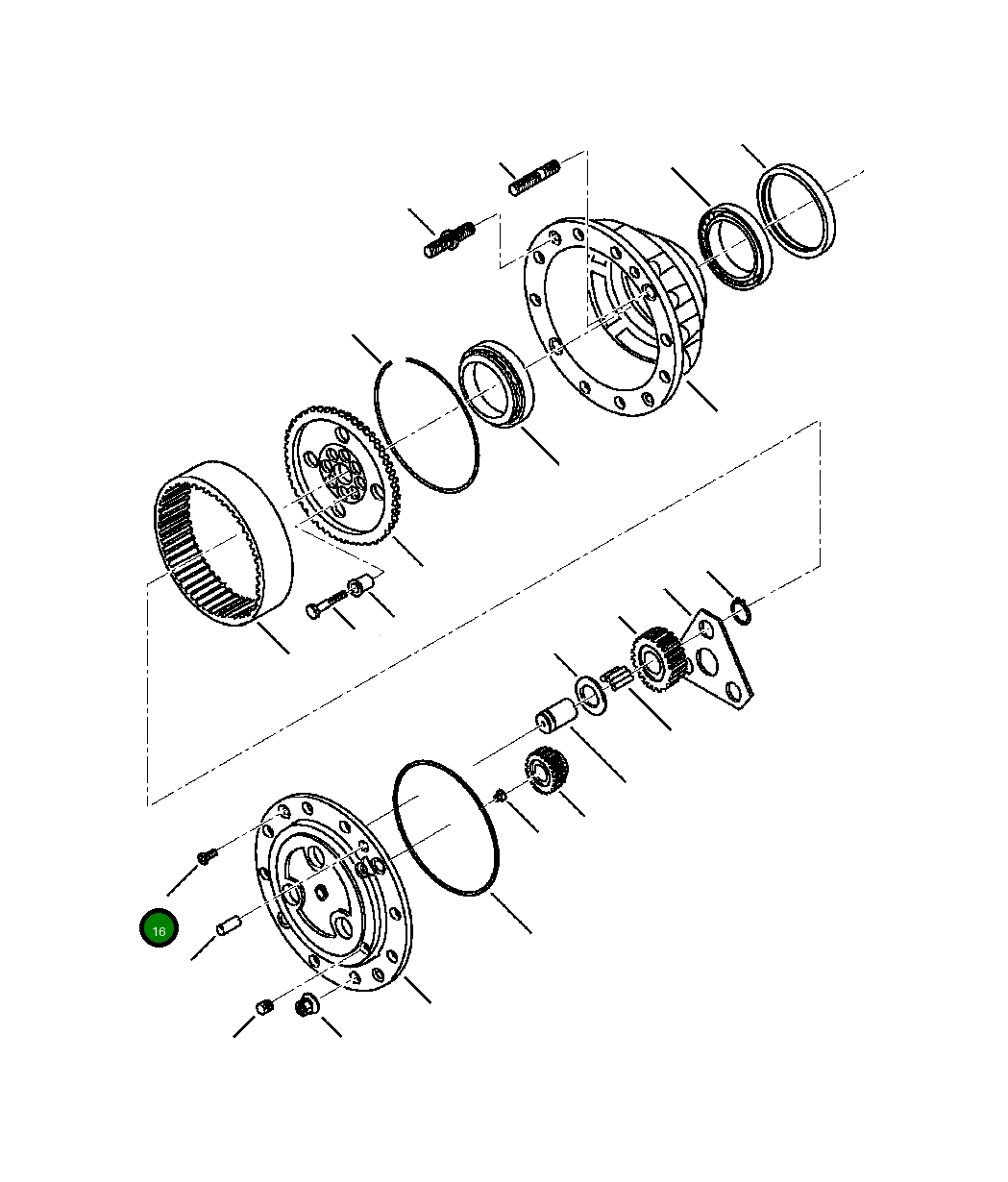 Болт CA0020510 Komatsu
