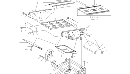 Крышка 8232-76-1421 Komatsu