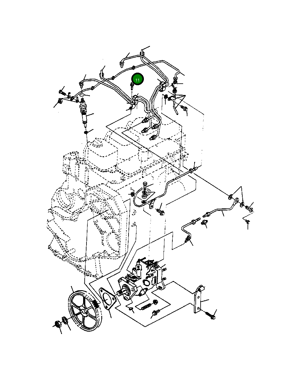 Болт 1240 251 H1 Komatsu