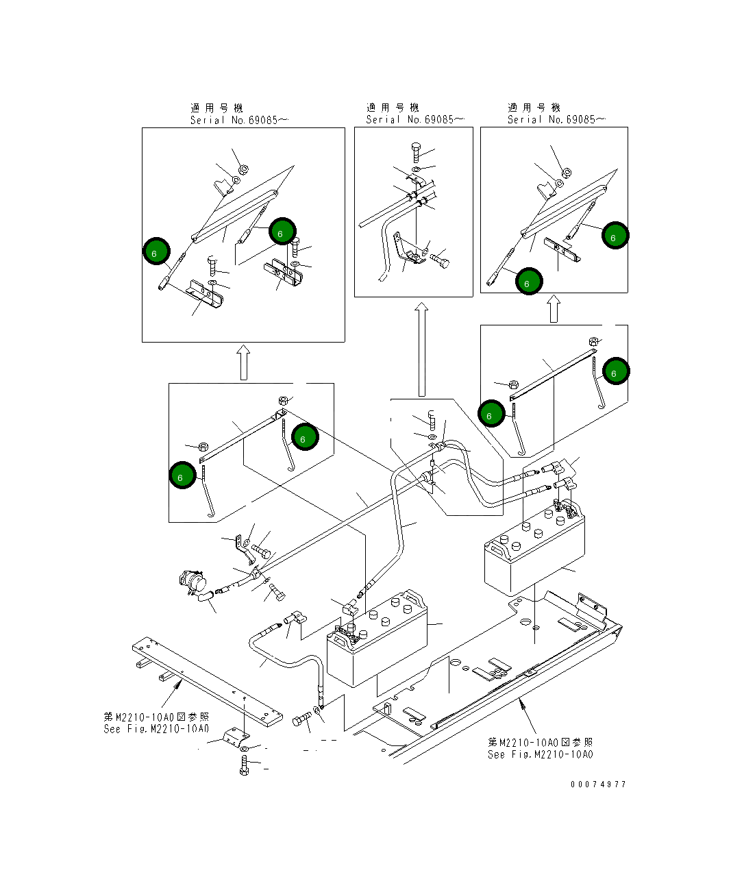 Болт 14X-06-31610 Komatsu