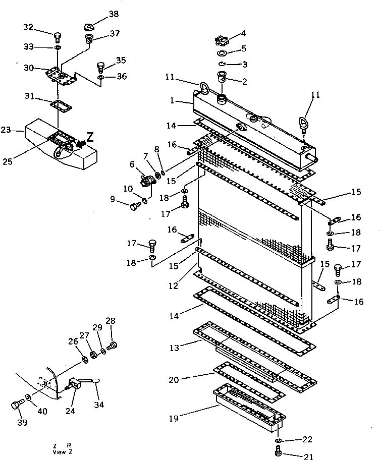 Болт 01020-00620  Komatsu