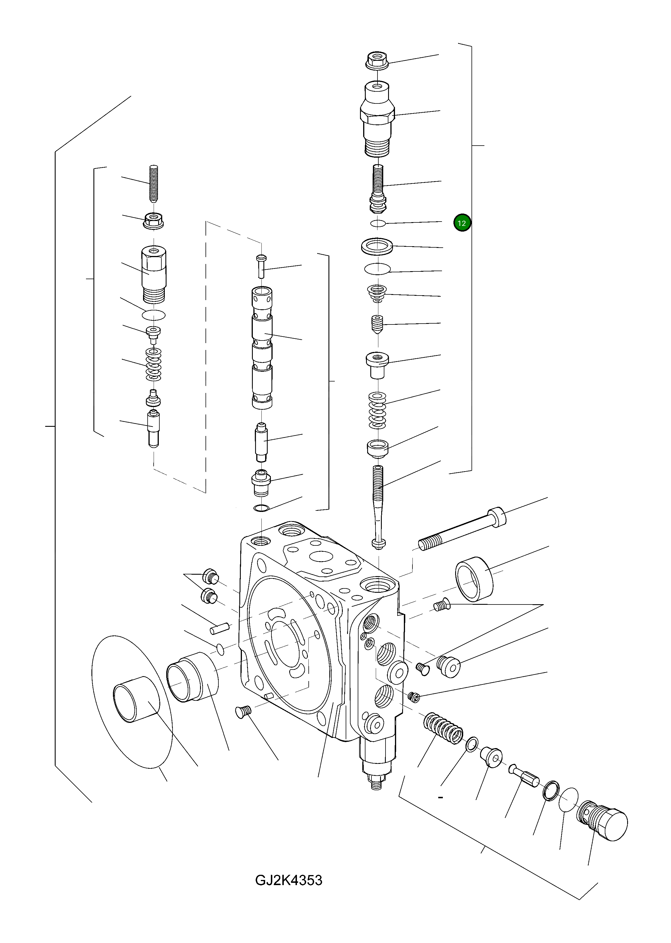 Кольцо уплотнительное (O-Ring) 42R-17-H0P87  Komatsu