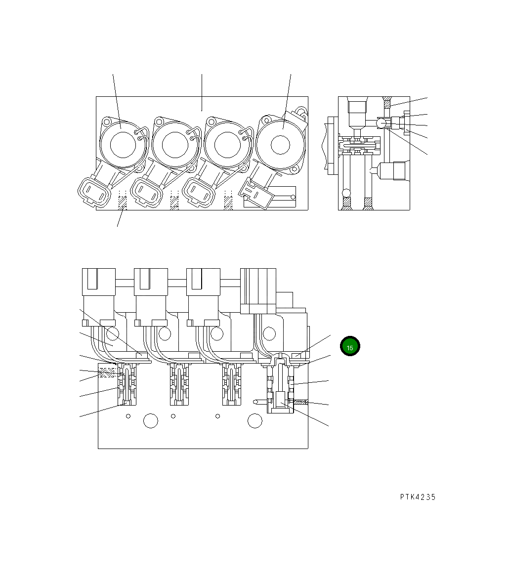 Болт UC1301502002  Komatsu