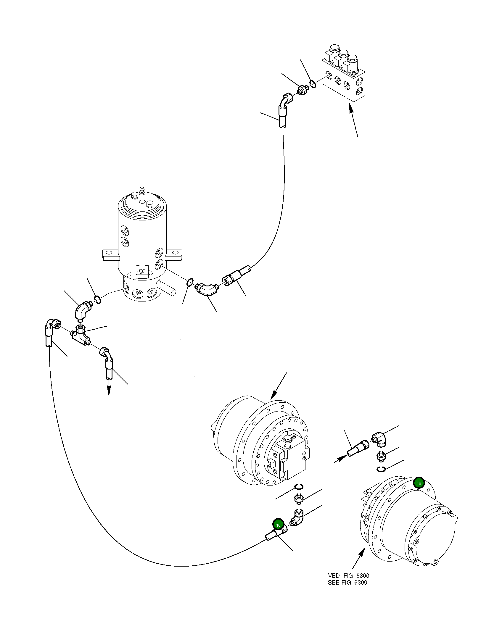 Кольцо уплотнительное (O-Ring) 21D-09-69840 Komatsu