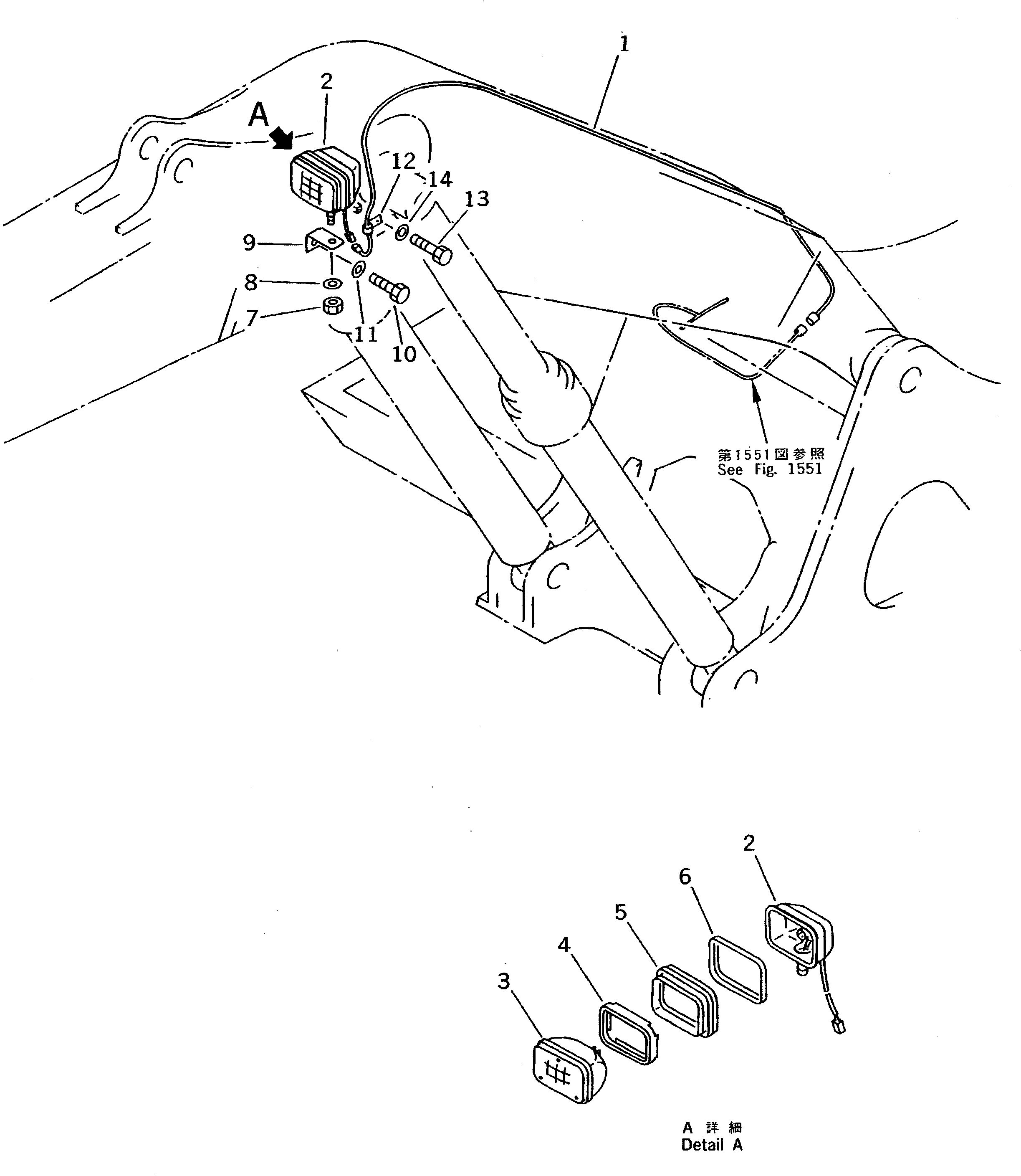 Кольцо 203-06-56180 Komatsu