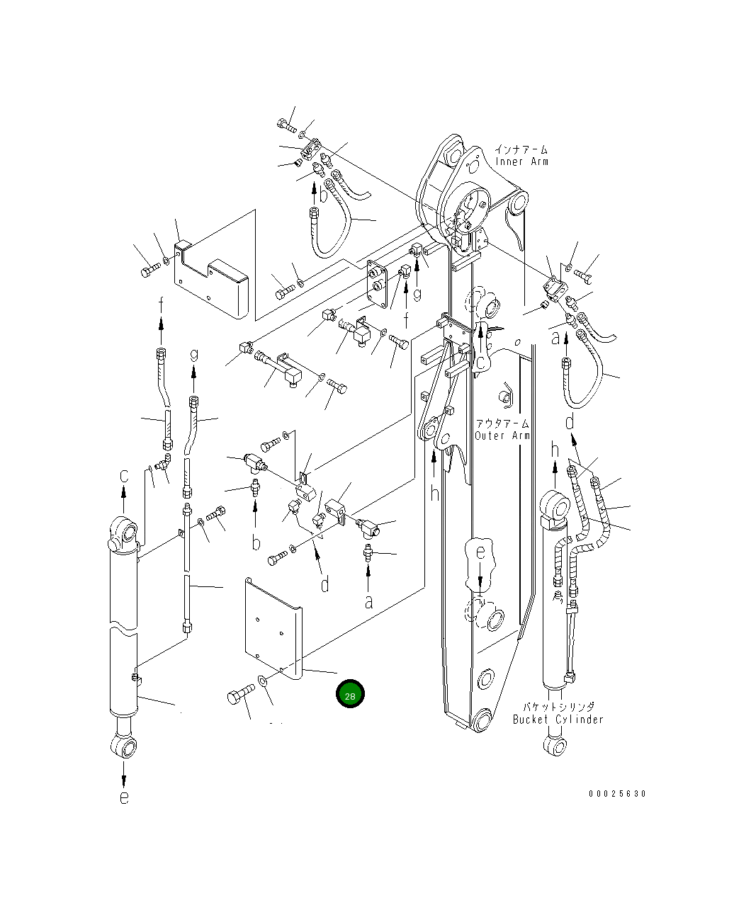 Крышка 20S-957-1660 Komatsu