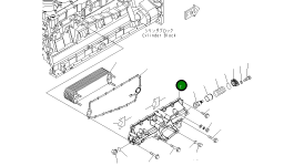 Крышка 6261-61-2120 Komatsu