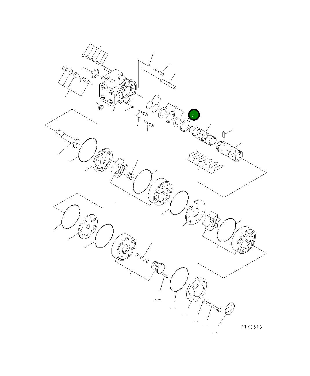 Кольцо 20G-60-K3380 Komatsu