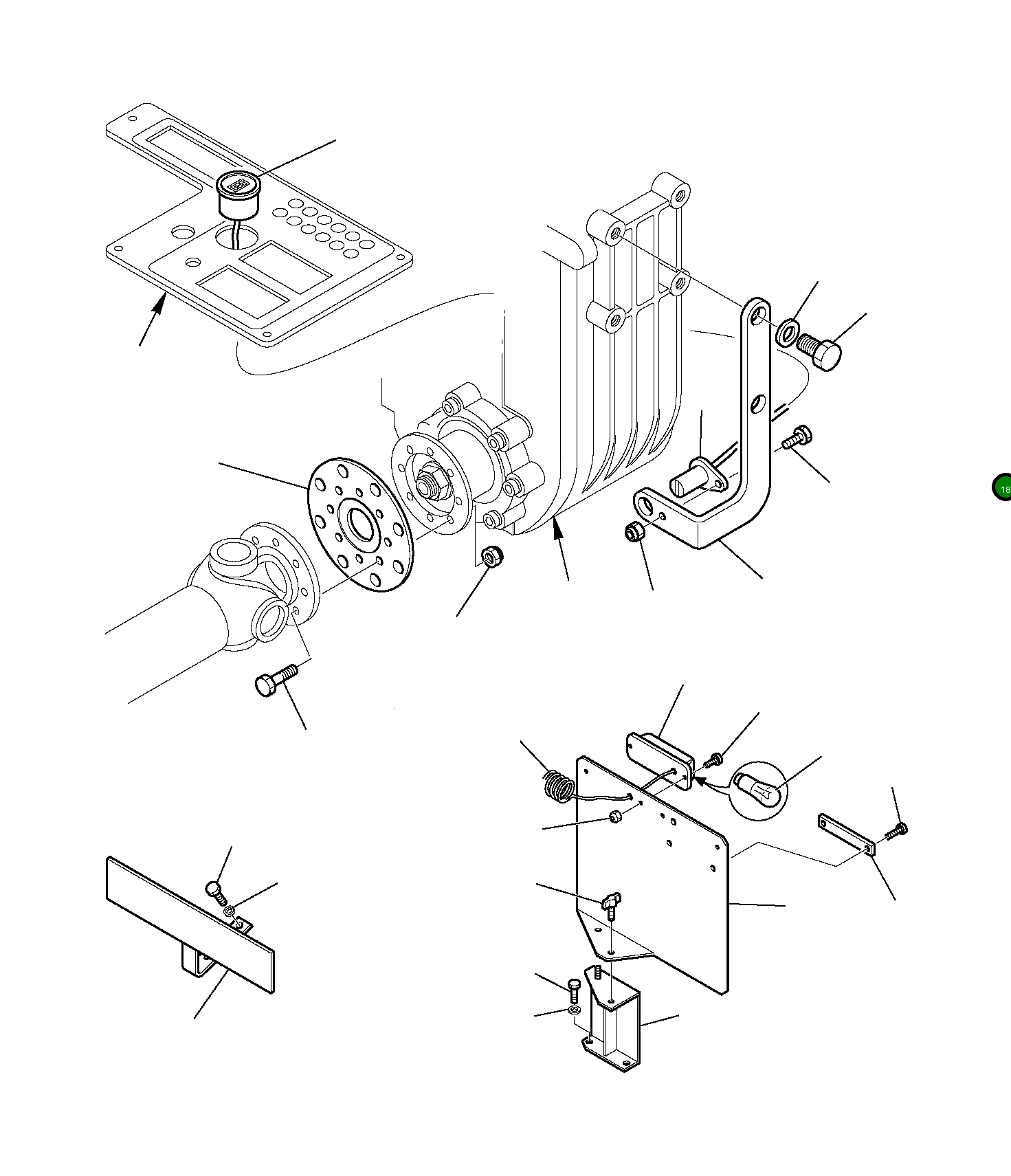 Болт 801015159 Komatsu