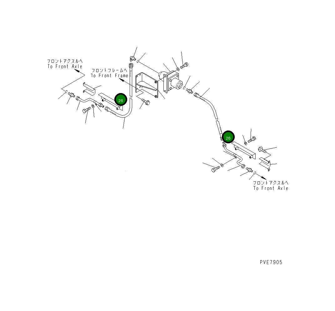 Крышка 427-35-11380  Komatsu