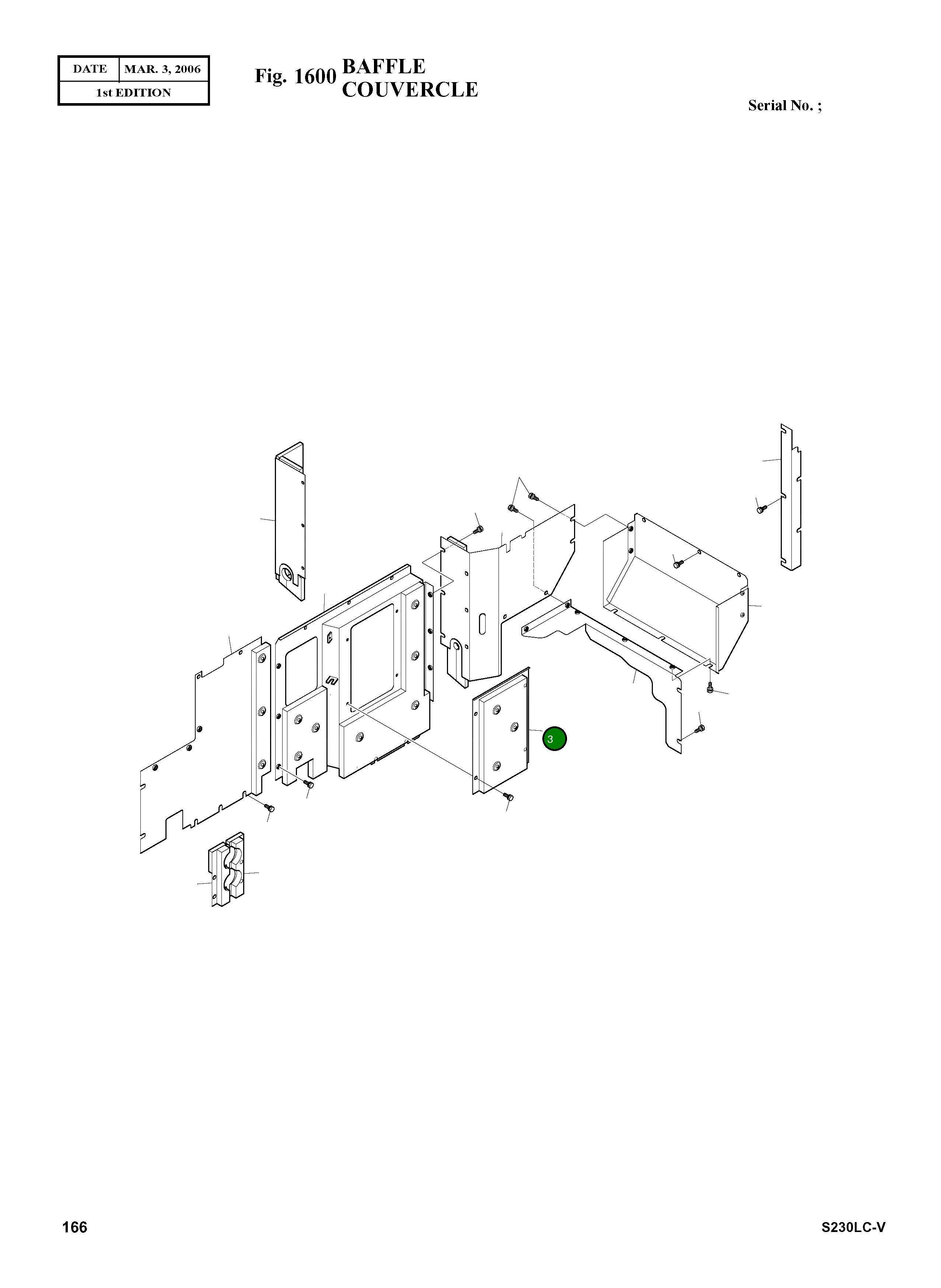 Крышка 621-02019A  Komatsu