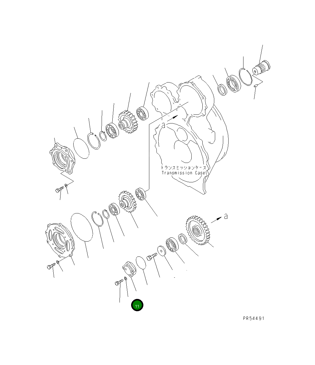 Крышка 235-15-11850 Komatsu