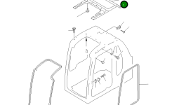 Крышка 20Y-54-35312 Komatsu