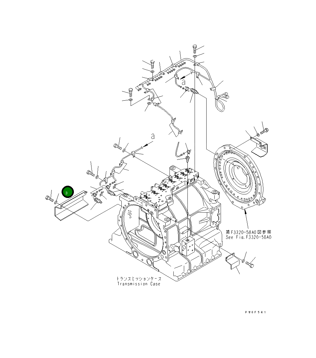 Крышка 569-15-48120 Komatsu