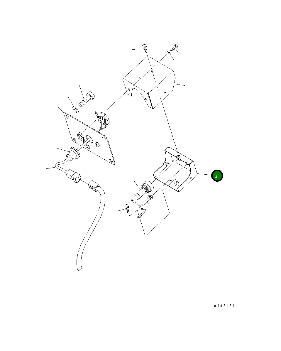 Крышка 21T-06-32771 Komatsu