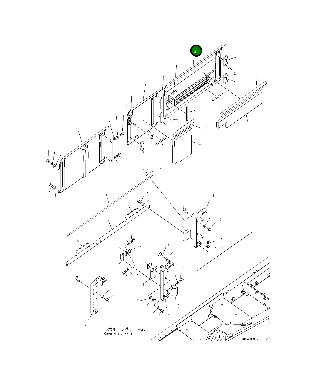 Крышка 207-54-76312 Komatsu