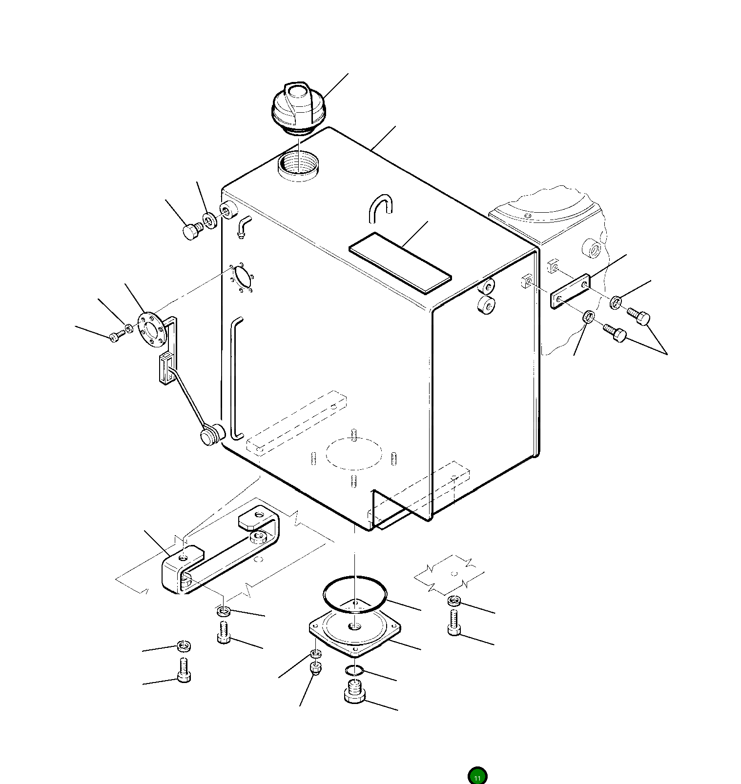 Кольцо уплотнительное (O-Ring) 21D-09-69580 Komatsu