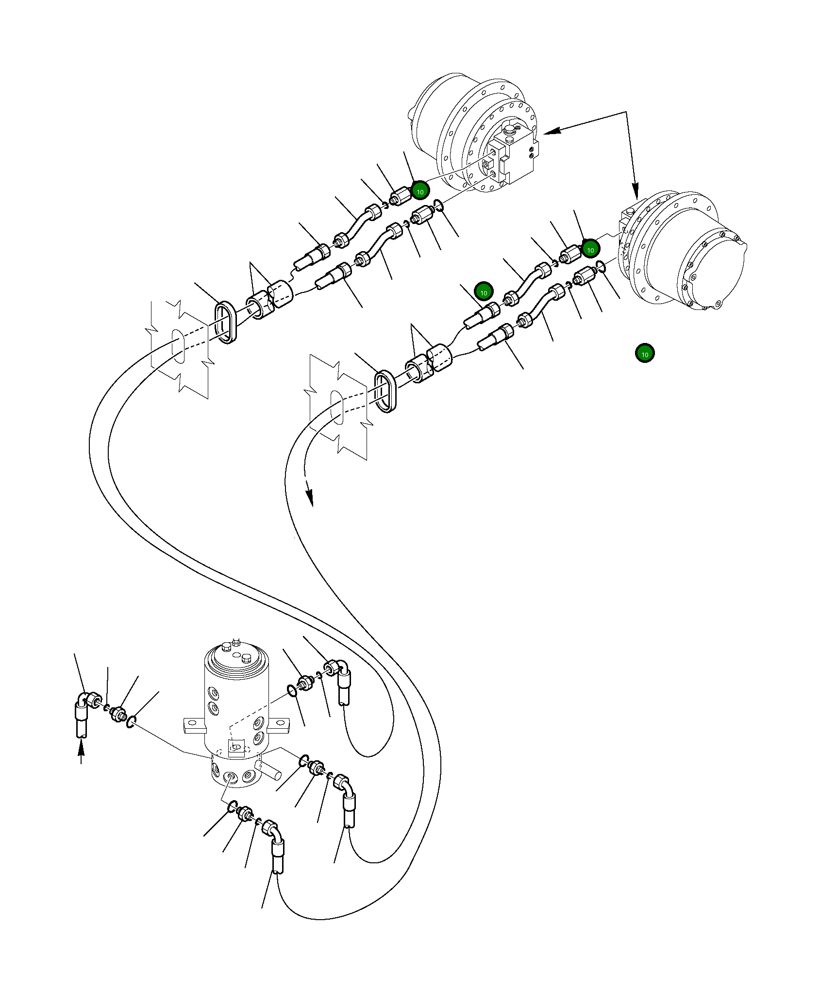 Кольцо уплотнительное (O-Ring) 21D-09-69940 Komatsu