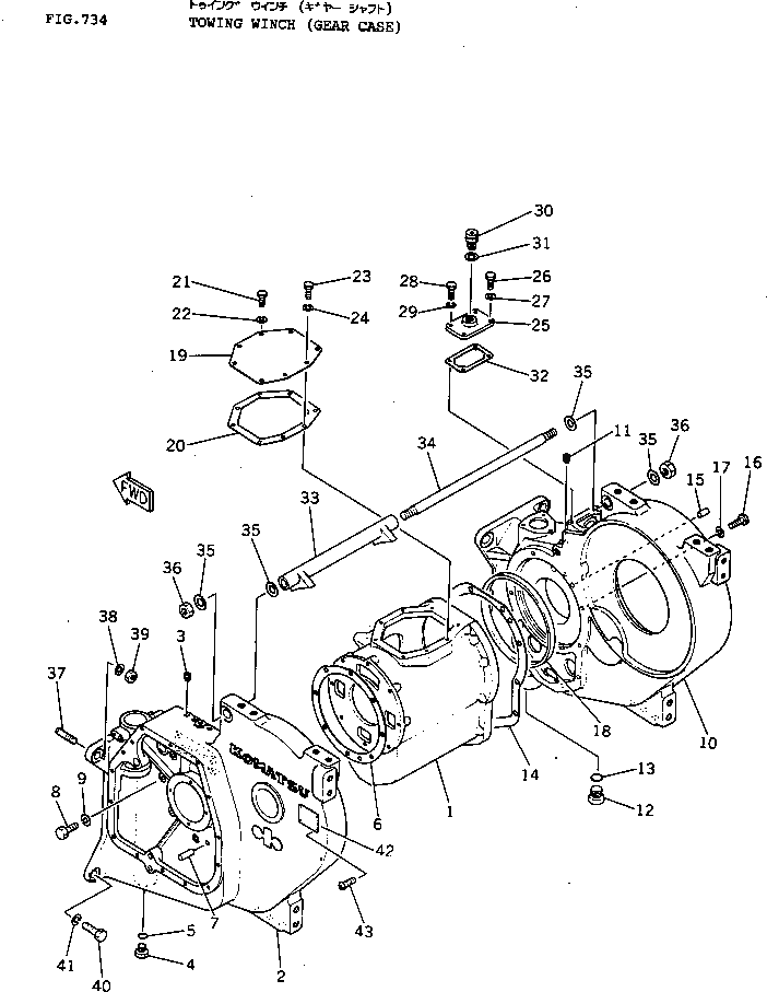 Кольцо 124-960-1780 Komatsu
