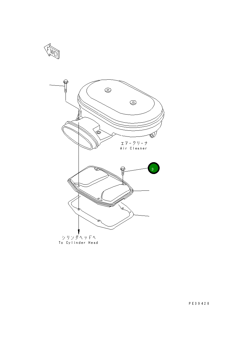 Болт HD957010602008 Komatsu