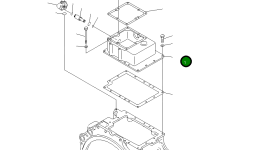 Крышка 195-15-71210 Komatsu